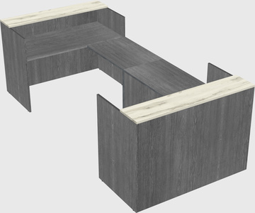 Reception desk u-shape