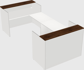 Reception desk u-shape