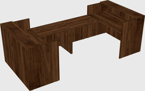 Reception desk u-shape