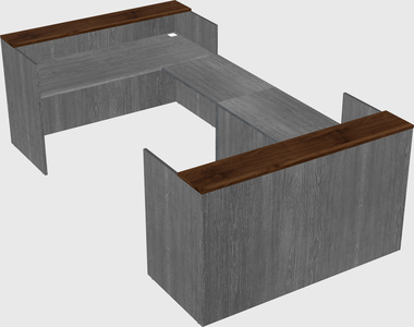 Reception desk u-shape