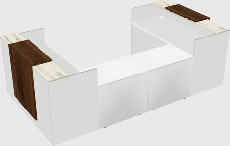 Reception desk u-shape