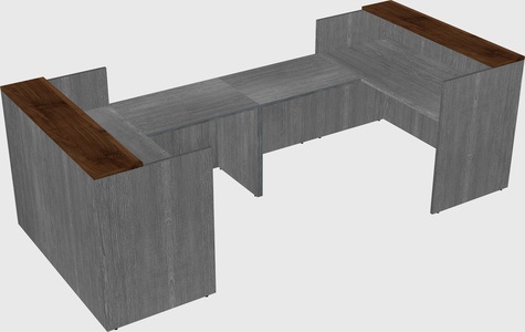 Reception desk u-shape