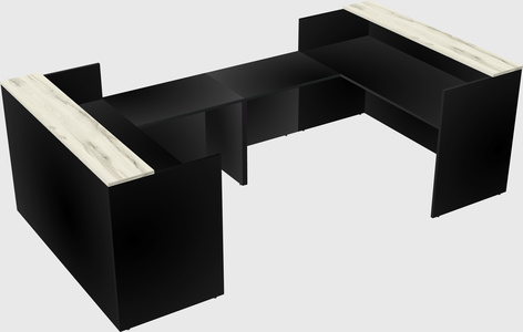 Reception desk u-shape