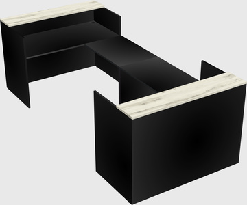Reception desk u-shape
