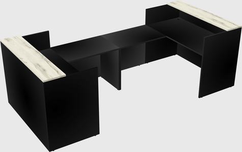 Reception desk u-shape