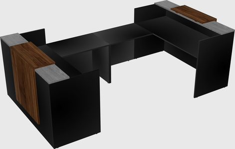 Reception desk u-shape