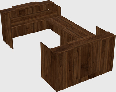 Reception desk u-shape