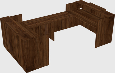 Reception desk u-shape