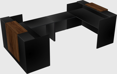 Reception desk u-shape