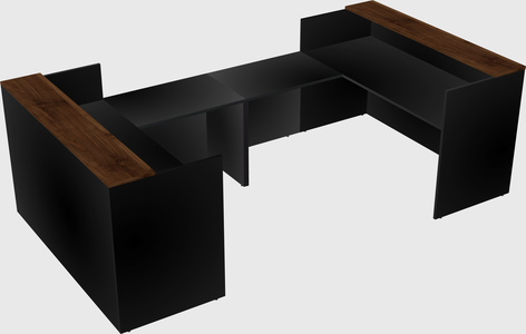 Reception desk u-shape