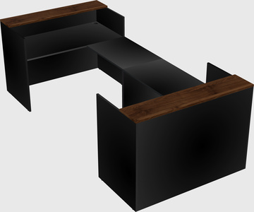 Reception desk u-shape