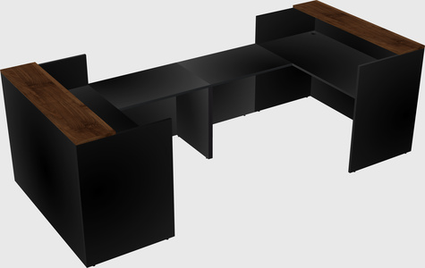 Reception desk u-shape