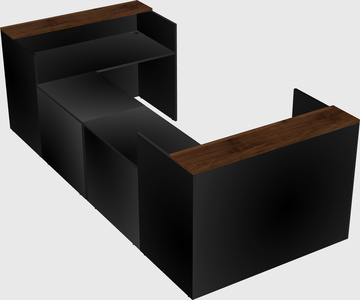 Reception desk u-shape