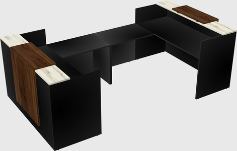 Reception desk u-shape