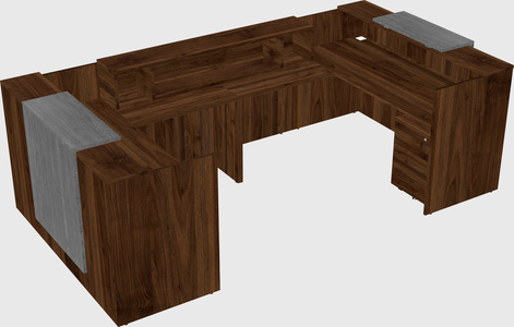 Reception desk u-shape