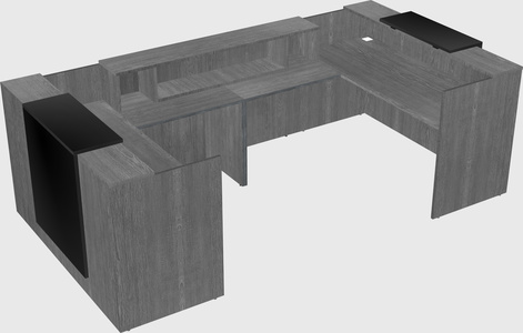 Reception desk u-shape