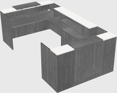 Reception desk u-shape