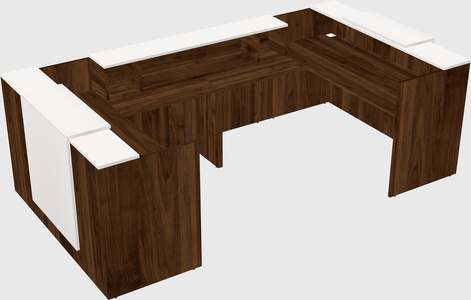 Reception desk u-shape
