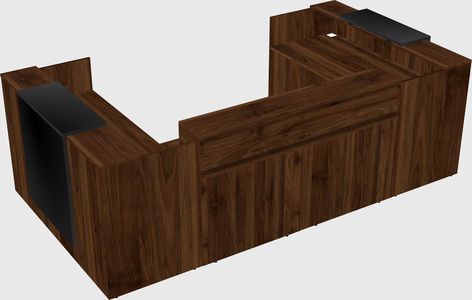Reception desk u-shape