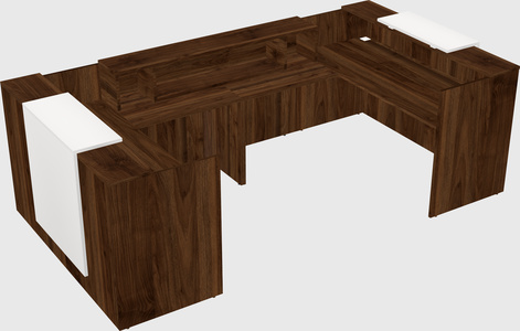 Reception desk u-shape