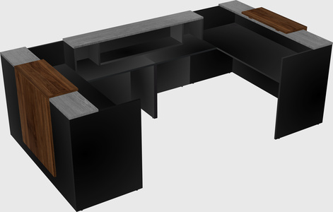 Reception desk u-shape
