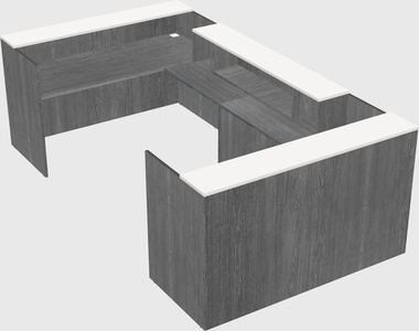 Reception desk u-shape