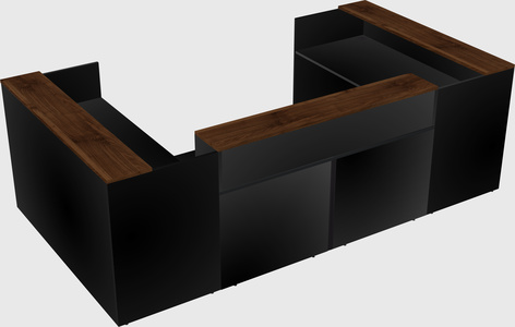 Reception desk u-shape