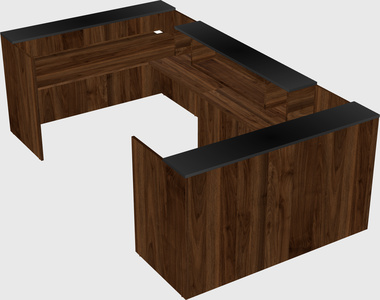 Reception desk u-shape