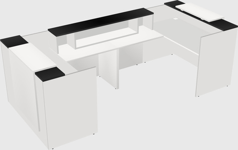 Reception desk u-shape