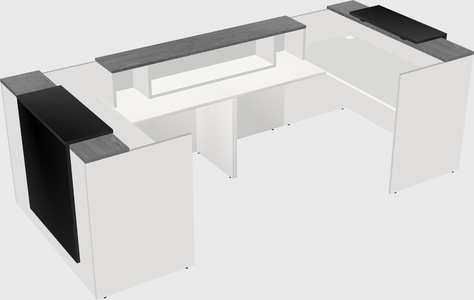 Reception desk u-shape