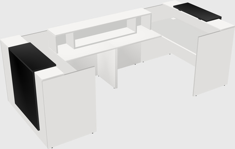 Reception desk u-shape