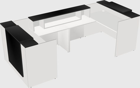 Reception desk u-shape