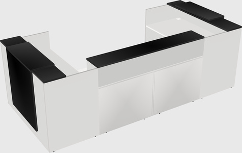 Reception desk u-shape