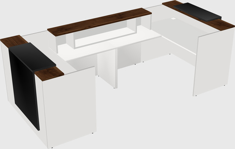 Reception desk u-shape