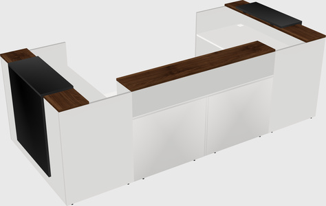Reception desk u-shape
