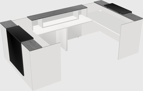 Reception desk u-shape