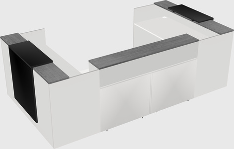 Reception desk u-shape