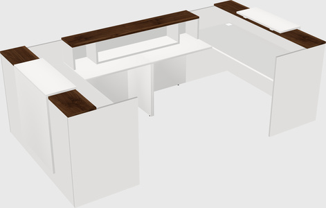 Reception desk u-shape