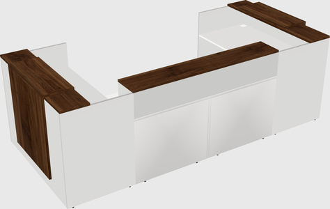 Reception desk u-shape