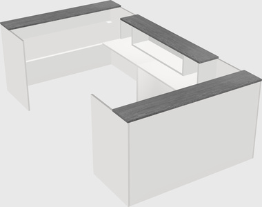 Reception desk u-shape