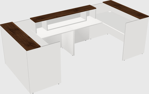 Reception desk u-shape