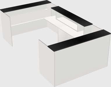Reception desk u-shape