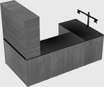 Bureau en u