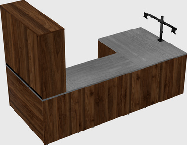 Bureau en u