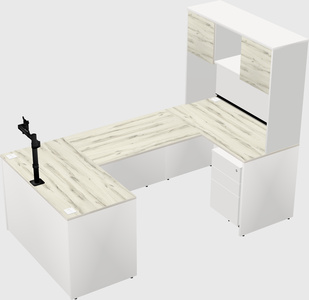 Bureau en u