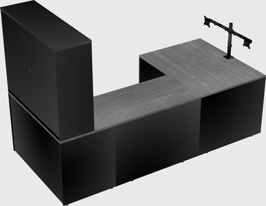 Bureau en u