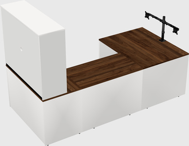 Bureau en u