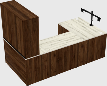 Bureau en u