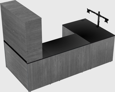 Bureau en u