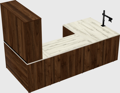 Bureau en u